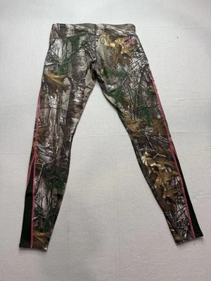 Under Armour Realtree Scent Control ColdGear Leggings Camo Hunting Women's S C2 - Image 1 of 4