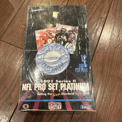 Juego profesional de fútbol americano NFL serie 2 1991 caja sellada de fábrica Foto 1 de 4