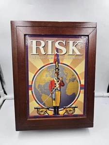 Risk Board Game Complete Parker Bros Bookshelf Collection Wooden Box Case - Picture 1 of 10