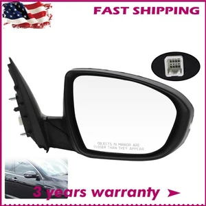 For Kia Optima 2011-2013 Right Side Mirror W/Turn Signal 5Pin Manual Fold - Picture 1 of 9