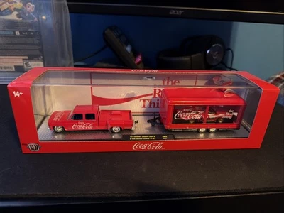 M2 Machines Coke Hauler 1:64 ‘73 Cheyenne Super 30 & ‘59 Corvette XP-86 - Image 1 of 4