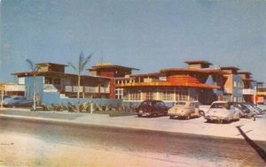 c.1950 Mid-Cent PALM SPRINGS, California; Rossmore Hotel, Autos; Kodachrome, NM - Bild 1 von 2
