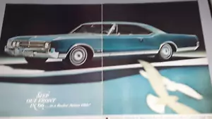 Annuncio originale 1966 Oldsmobile 88 rivista due pagine - Foto 1 di 1