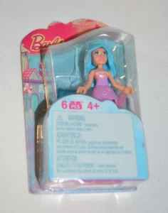 2016 BARBIE MEGA BLOKS MINI MERMAID BLUE 6 PCS. COLLECTION 1 - Picture 1 of 3