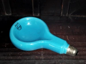 DE COLECCIÓN RARO PHILIPS ARGENTINA LUZ ELÉCTRICA CENICERO PUBLICIDAD LÁMPARA BOMBILLA 8" - Imagen 1 de 11