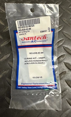 Kit de juntas tóricas de aire acondicionado Santech (2 piezas) - 163-835-02-98 - para Mercedes-Benz Clase ML Foto 1 de 4