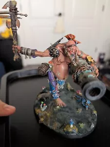 Warhammer Fantasy Age of Sigmar Ogor Mawtribes Painted Ironblaster Converted #2 - Picture 1 of 3