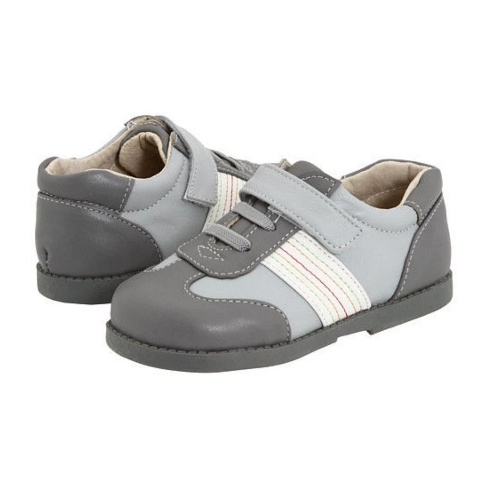 Nuevo Bebé Niño See Kai Run Emilio Dos Tonos Gris Vestido Cuna Zapato Talla 3 Eur 19 Foto 1 de 1