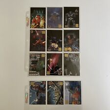 Topps 1995 Star Wars Galaxy Series 3 Lucas Art Inserts. Complete Card set L1-L12