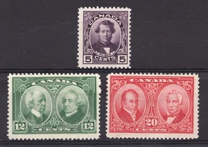 1927 Canada Sc# 146-48 - Commemorative Issue. MH - Picture 1 of 1