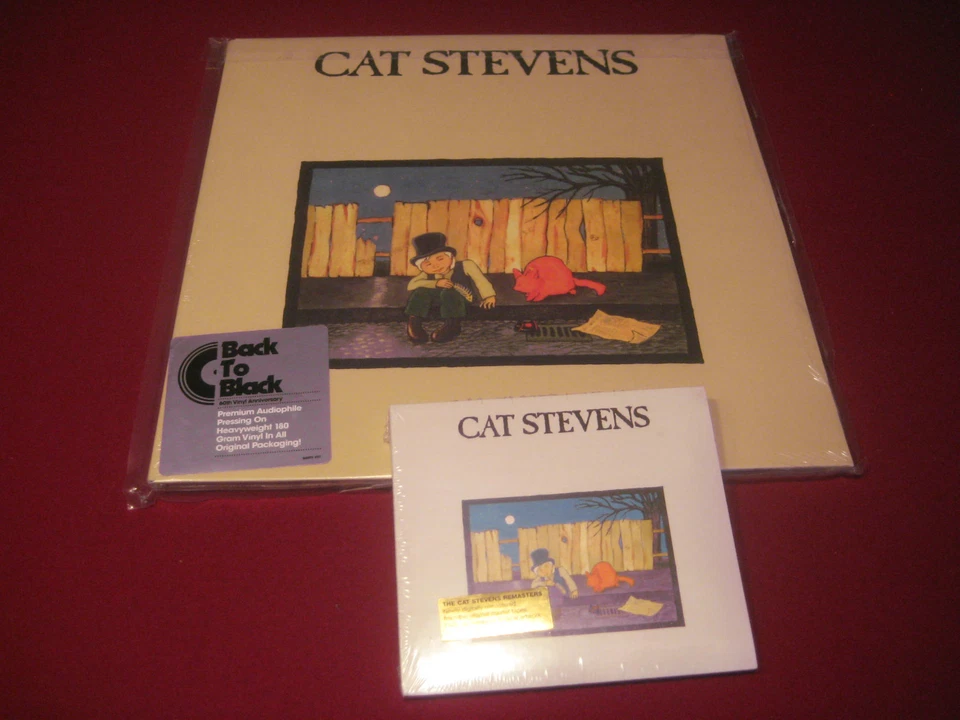 CAT STEVENS VERIFIED TEASER & FIRECAT  180G 2008 60TH ANNIVERSAY LP + DIGIPAK CD - Image 1 of 1