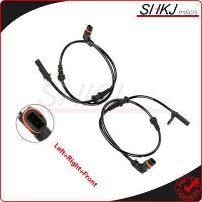 2 Front ABS Speed Sensor For Mercedes-Benz C350 C300 2010 2011 4Matic Sport Base - Image 1 of 4