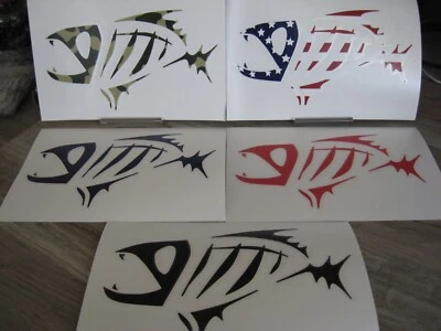 Casa rodante G Loomis 8" BoneFish calcomanía barco de pesca camión remolque coche elige colores Foto 1 de 3