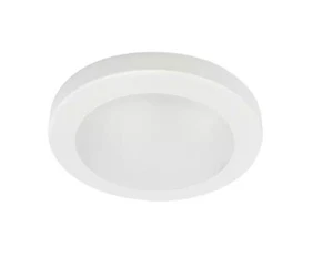 Cedar Hill 7.5 in. 12-Watt White LED Flush Mount Ceiling Disc Light - Picture 1 of 1