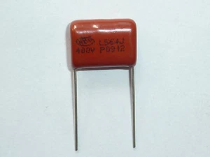 10PCS CL21 564J 400V 0.56UF 560NF P15 Metallized Film Capacitor - Picture 1 of 1