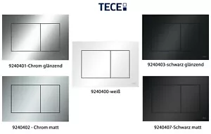 Placa de accionamiento TECE Now placa de presión 9240400 9240401 92402 9240403 9240407 - Imagen 1 de 13