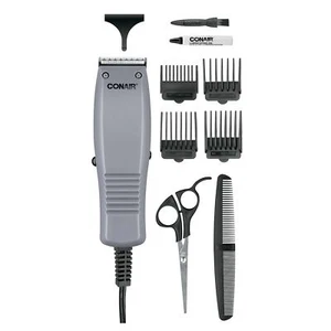 Conair 10 Piece Home Hair Cutting Kit Simple Cut Hair Trimming Set - Picture 1 of 9