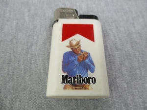 Vintage 1988 Marlboro Man Phillip Morris Cigarette Lighter Promotional Advertise - Picture 1 of 13