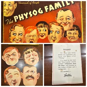 JUEGO DE MESA FAMILIAR PHYSOG C. AÑOS 30 / JUGUETE DE WADDY PARECE COMPLETO - Imagen 1 de 18