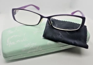 Kensie Evolve TO 58-16-135 Purple/ Black Full Rim Eyeglasses With Case - Picture 1 of 24