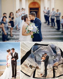 Men's Suit | Custom Lining Bespoke for Business & Wedding | 200+ Fabric & Sizes - Picture 1 of 9