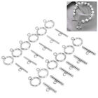 12 Set Stainless Toggle Clasps Jewellery Making Findings Necklace Bracelet HR6