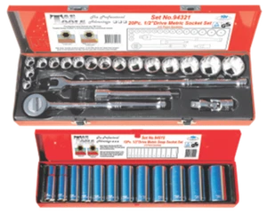 32Pc. 1/2"Dr. 12Pt S/Dp Set (94321 & 945 T&E Tools 94733 - Picture 1 of 1
