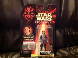 Star Wars Episode 1 Padme Naberrie Actionfigur mit COMMTECH Chip, Hasbro, 1998. - Bild 1 von 2
