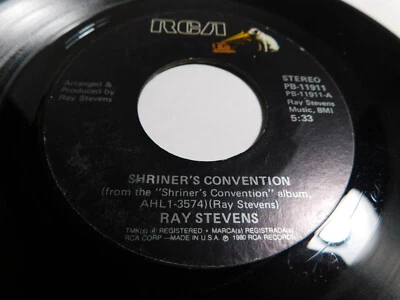 Ray Stevens – Shriner's Convention 1980 7" Single PB-11911 - Image 1 of 4