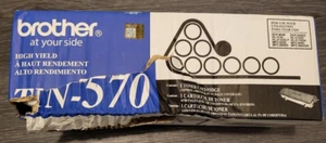 Brother Genuine TN-570 TN570 Toner Cartridge *New In Box* - Picture 1 of 2