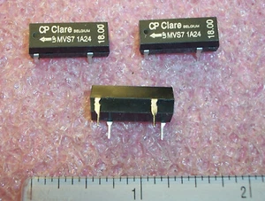 Menge (5) MVS71A24 CP CLARE DIP-14 24 V 2150 Ohm 1-Form-A REED RELAIS MVS7 1A24 NOS - Bild 1 von 4