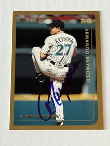 Armando Reynoso 1999 Topps Traded Authentic Signed Autograph Auto Mexico HTF 🔥 - Picture 1 of 3