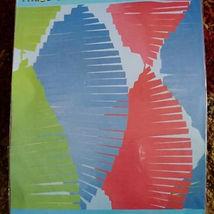Ghirlanda frange carta velina nuova con scatola rosso, blu e verde numero 3 - lunghezza 6 piedi PS24 - Foto 1 di 5