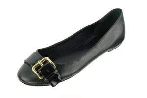 Schwarze Louis Vuitton goldene Schnalle Ballerinas 35,5 EU 5,5 US Made in ITALY $ 645 - Bild 1 von 8