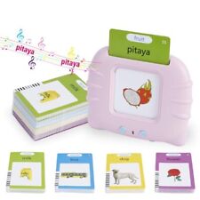 Talking Flash Cards with 224 Sight Words Toddler Toys Pocket Speech for Pink