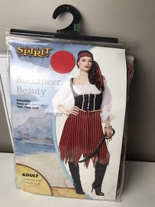 Buccaneer Beauty Adult Womens Pirate Dress Costume Size  Large 12-16 LNC - Picture 1 of 6