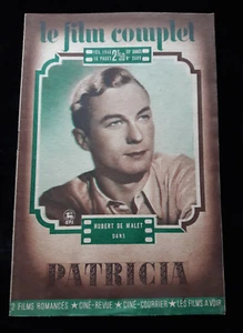 LE FILM COMPLET N°2589-90 02/1943 PATRICIA UN CRIME STUPEFIANT CINEMA 791 - Bild 1 von 2