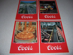 LOTE DE POSTALES FOTOGRÁFICAS DE COLECCIÓN COORS BEER BREWERY, GOLDEN, CO. AÑOS 80 - Imagen 1 de 1