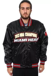 Mens Miami Heat 2013 Champion polyester Jacket - Picture 1 of 2