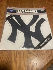 New York Yankees 12" Die-Cut Logo Team Magnet Fremont Die - Picture 1 of 2
