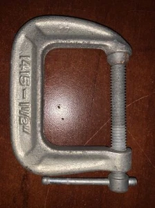 Vintage ADJUSTABLE 1415 - 1 1/2"  “C” Clamp Made In USA  - Picture 1 of 3