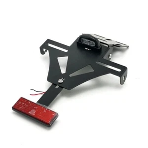 Motorcycle Fender LED Taillight Rear Light License Plate Bracket Lamp Cafe Racer - Picture 1 of 6