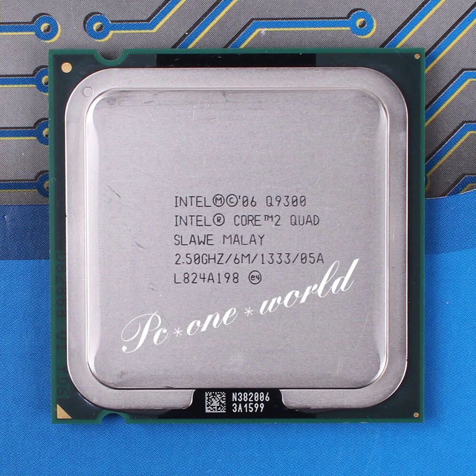 Intel Core 2 Q9300 Q9400 Q9450 Q9500 Q9505 Q9550 Q9650 LGA775 Processor CPU - Image 1 of 1