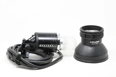 Cabezal de lámpara Profoto Acute2 D4 con reflector Profoto siete pulgadas 45-95 #051 Foto 1 de 4