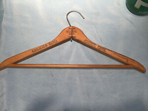 Griswold Hotel Groton Conn Wooden Advertising Hanger Menoher MGT
