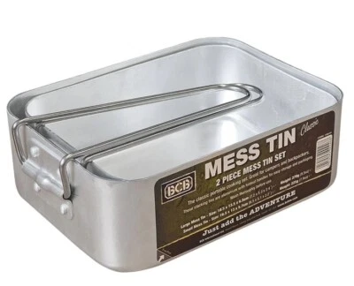 2 ARMY Military  Aluminium Mess Tin Set (NATO Approved) - Out Door Cooking, camp - Image 1 of 4