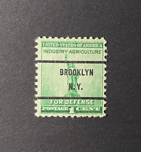 Brooklyn, New York Type 71 Precancel - 1 cent Defense Issue US #899 - NY - Picture 1 of 1