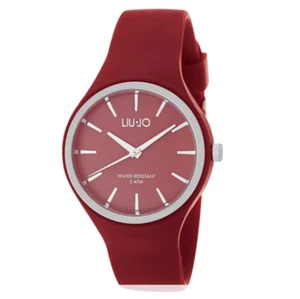 Orologio Uomo Liu Jo Sprint 40mm In Gomma Rosso Solo Tempo TLJ1152 - Picture 1 of 2