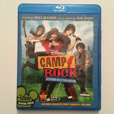 Disney CAMP ROCK (Blu-ray Disc, 2008) -- No Slipcover Foto 1 de 4