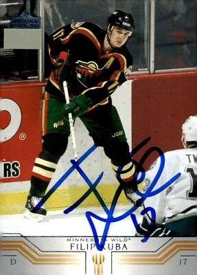 Filip Kuba - Signed 2001-02 Upper Deck Card #316 - Image 1 of 2